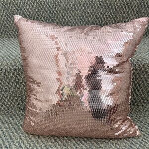 Sequin Throw Pillow